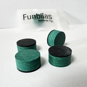 Funblias Sonic Speed Billiard Punch Cue Tip Jump Cue Tip Profesional Durable Accesorios de billar Uso de billar - Product Image 2