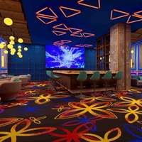 Hôtels, casinos, cinémas et théâtres de luxe personnalisés avec des murs, des tapis et des carreaux de sol imprimés en 3D à la mode