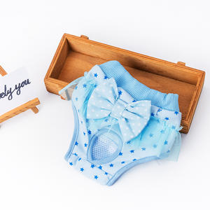 Venda quente fraldas laváveis para cães femininas fraldas reutilizáveis para animais de estimação calcinha de calor período menstrual calças para cães - Product Image 3