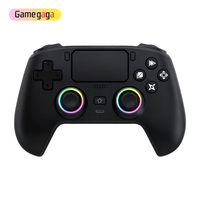 Gamegaga P525 - Control Inalámbrico para Juegos con Bluetooth, Iluminación RGB y Motor de Vibración, Joystick para P5 y PC