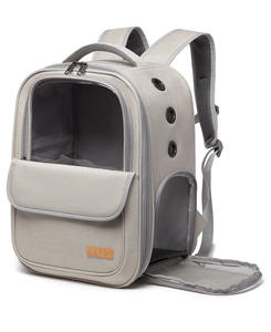 थोक लक्जरी कुत्ता बिल्ली पालतू वाहक बैकपैक यात्रा बिल्ली वाहक बैकपैक पालतू वाहक बैग - Product Image 4