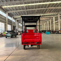 Tricycle électrique cargo OEM/ODM, moteur de 1200W ou 1500 W, charge nominale de 600 kg, tricycle motorisé pour l’agriculture