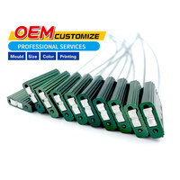 Sello de Seguridad para Cables DX207C con Número de Serie Personalizado, a Prueba de Manipulaciones, de ABS+Acero, Marca Dingxin, para Contenedores y Puertas, Envío Gratis