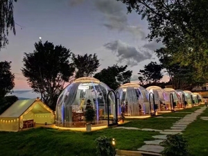 Hébergement de glamping moderne, location de vacances unique, maison <span class=keywords><strong>d</strong></span>'hôtes dans <span class=keywords><strong>la</strong></span> cour, restaurant pop-up, café, <span class=keywords><strong>d</strong></span>ôme - Product Image 4