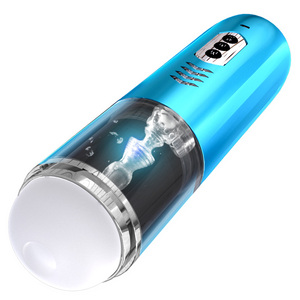 Masturbador Telescópico Automático para Hombres, Copa Eléctrica Inteligente Tipo Avión, Recargable por USB, Resistente al Agua - Product Image 1