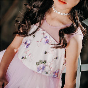 ชุดเดรสเด็กผู้หญิงสไตล์ตะวันตกแบบใหม่พรีเมียม ตกแต่งด้วยงานปักแบบตุรกี ซื้อจากซัพพลายเออร์จีน - Product Image 2