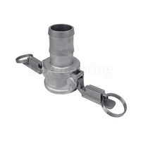 1/2 "-4" auto-bloquant Type C acier inoxydable aluminium rainuré Camlocks Dn50 filetage femelle connexion Camlock raccord rapide