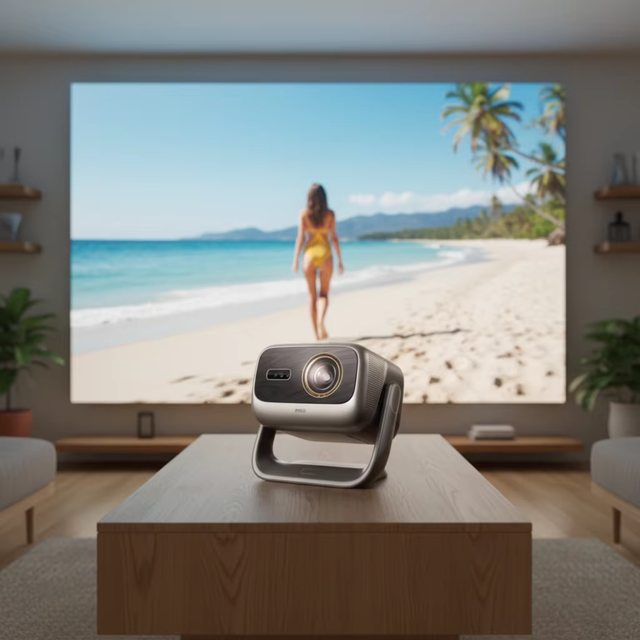 JMGO N3UltraMax 4K Projector Laser Android 4GB/128G Home Theater 100-inch Ultra HD Wireless Screen 4600 Lumens 5000:1 Contrast