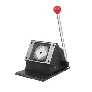 Hot Bán Điều Kiện Mới 50 Mm * 50 Mm Thép Vuông Báo Chí Máy Cắt Cho Tủ Lạnh Nam Châm Huy Hiệu Và Của Nhãn Hiệu Nút Làm - Product Image 6