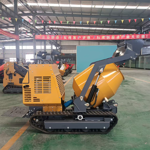 Hocheffizienter Mobiler <span class=keywords><strong>Mini</strong></span>-Betonmischer Diesel Benzin Kleiner Muldenkipper Lader mit Pumpe Motor Getriebe Kernkomponenten - Product Image 5