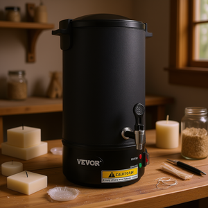 Pot électrique à cire Vevor 10L pour la fabrication de bougies avec bec verseur facile et contrôle de la température - Product Image 2