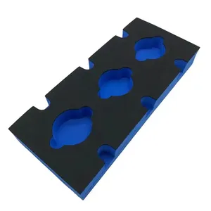 Customized protective packaging EVA Foam Die Cut CNC Cutting Packaging Foam Insert foam box insert