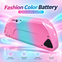 Batterie de vélo électrique Tiger Shark 36V 48V 10.4Ah 12.8Ah 14Ah, batterie lithium-ion de remplacement pour vélo électrique