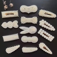 Accessoires de cheveux tendance pour femmes et filles : Épingles à cheveux, barrettes, bandeaux et ornements élégants avec perles