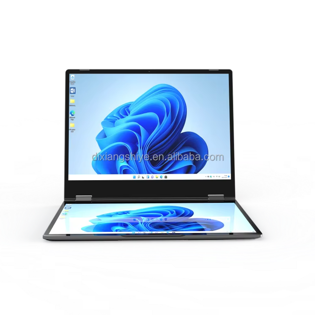 New Hot Sales 13.5 Inch Dual Touch Screen 2 in 1 Computer Netbooks Business Laptop Bulk Wholesale Intel Window Tablet Pc