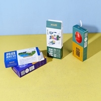Boîte d'emballage personnalisée de luxe en carton avec bande déchirable, impression CMYK, certifiée FSC ISO22000, pour gâteaux de lune de la mi-automne