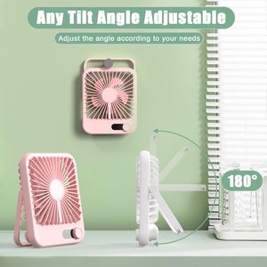 Nuevo Producto 2024 Ventilador de Escritorio con Enfriamiento por Aire, Mini Ventilador USB Portátil Recargable, Ventilador de Pie - Product Image 2