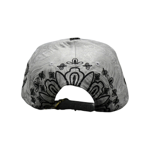 Casquette <span class=keywords><strong>de</strong></span> baseball <span class=keywords><strong>de</strong></span> haute qualité G5 à 5 panneaux avec logo brodé personnalisé, doublure en satin blanc <span class=keywords><strong>de</strong></span> haute qualité, casquette Rebel - Product Image 6