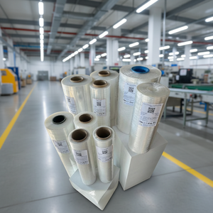 ฟิล์มยืดแบบลามิเนตนุ่ม ทนแรงดึงสูง 500 เมตร วัสดุ LLDPE สำหรับพาเลทคลังสินค้า - Product Image 1