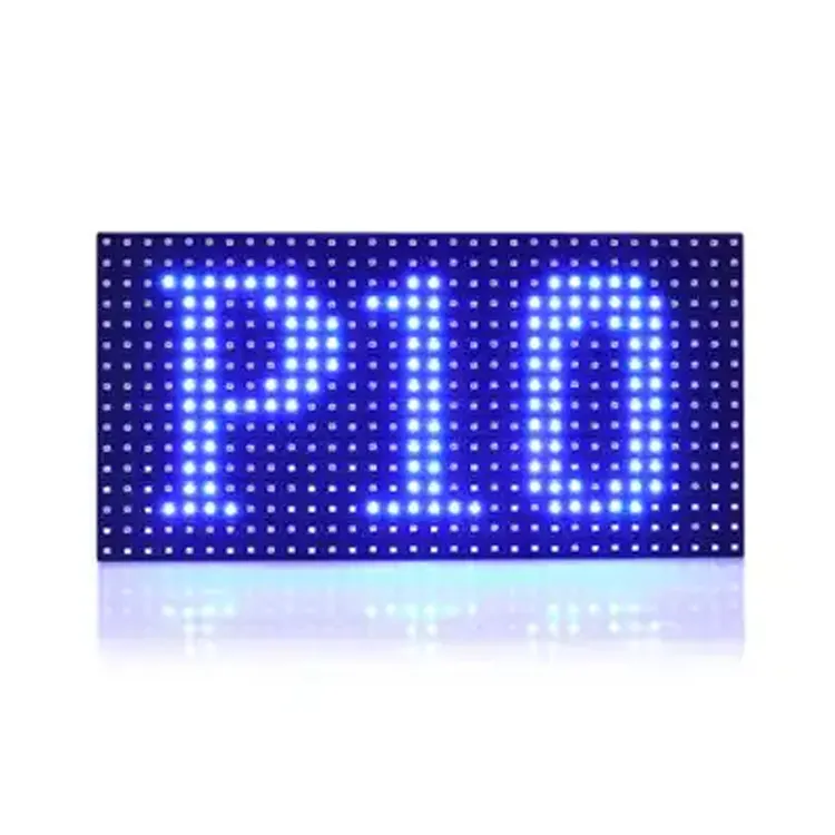 Hohe Helligkeit Led Scrolling Text Board Blaue Farbe Werbung Led Display P10 Outdoor Electronic Led Message Sign