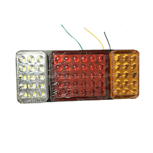 New 24V LED taillights cho xe tải RV van xe buýt phía sau Trailer tín hiệu chỉ số phanh dừng đảo ngược đèn không thấm nước cimc HOWO 2005- - Product Image 1