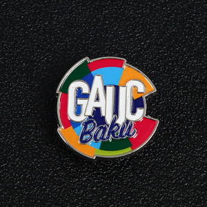 Yingzhou <b>Metal</b> Badge Gaug Cop29 Enamel <b>Pin</b> Butterfly Clasp Event Commemorative Gift Badges - Product Image 2