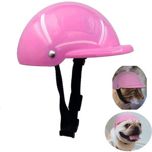 <span class=keywords><strong>Casque</strong></span> pour animaux de compagnie de 6 pouces, casquette de sécurité pour <span class=keywords><strong>chien</strong></span> et chat, chapeau de vélo de moto, <span class=keywords><strong>Protection</strong></span> douce contre la pluie et le soleil - Product Image 1