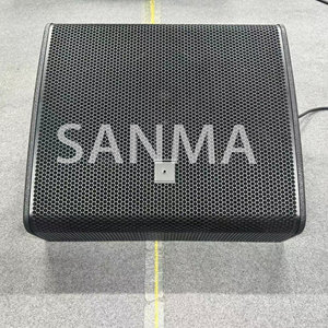 Monitor de escenario profesional pasivo SAWA Audio VTX M22 dual de 12 pulgadas con controladores de neodimio y potencia RMS de 1500W - Product Image 2