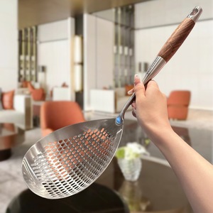 Vente chaude 304 ustensiles de cuisine en acier inoxydable miroir cuisine grande <span class=keywords><strong>passoire</strong></span> <span class=keywords><strong>passoire</strong></span> alimentaire argenterie - Product Image 3