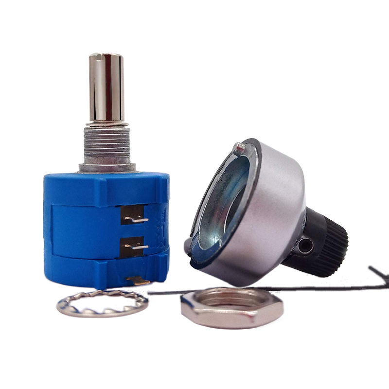 Potenziometro Rotativo 10K Ohm 10 Giri Con Manopola | Precisione ±0.25% Per Applicazioni Professionali - Foto 11