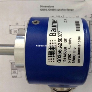 Codificador Baumer HOG12DN1024CI28H7 1020772498 5 VDC 3600 Imp para Uso Industrial - Product Image 1