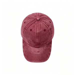 Casquette de baseball vintage en coton délavé à 6 panneaux, légère, respirante, réglable, protection solaire pour les sports de plein air - Product Image 3