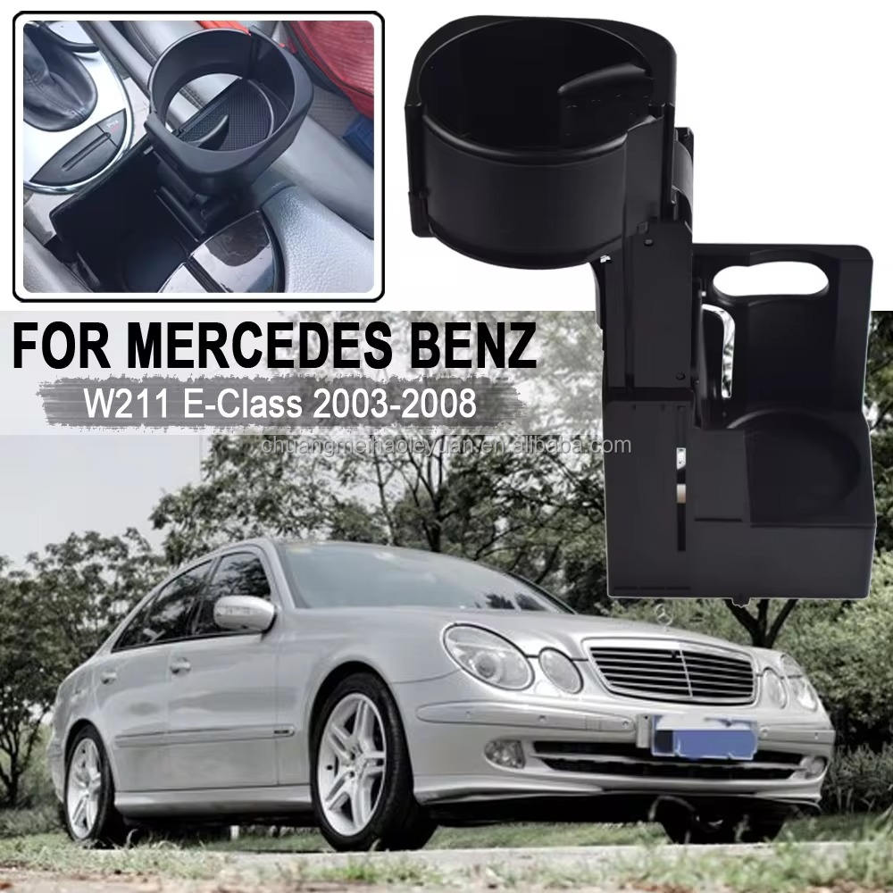 Car Black Centre Console Cup Holder for Mercedes Benz E Class C219