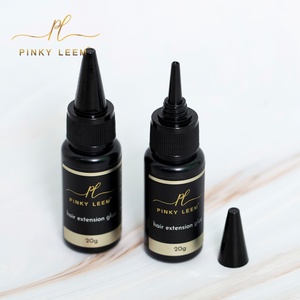 Colle à cheveux transparente super forte, invisible, liquide, résistante à l'eau, à ultraviolets, pour extensions de cheveux, marque privée Pinky leem - Product Image 6