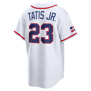 Jersey Bisbol Tim Klasik Dunia Dominika 2026, Seragam Bisbol Kandang, Pakaian Kustom, Bordir, Jahitan - Product Image 5