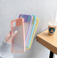 2022 de Couleur de sucrerie Souple Antichoc Couverture Arrière Camera Lens Protection Téléphone Cas sur pour l'iphone 11 Pro Max 8 7 6s Plus Xr Xs 12 Cas