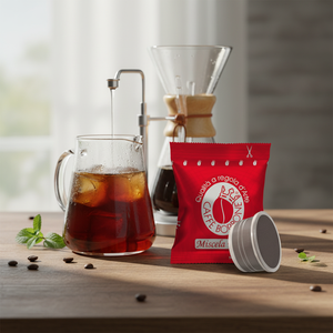 Borbone 100 Red Capsules Compatible with ESPRESSO POINT for Cold Brew <b>Coffee</b> Maker 0.14/Capsule - Product Image 3