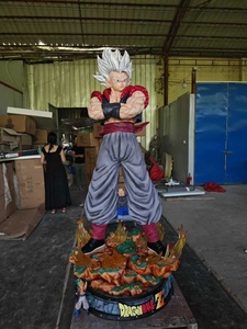 Estatua de Resina de Gran Tamaño de Dragon Ball Z <span class=keywords><strong>Super</strong></span> Saiyan Vegito, Figura de Anime Coleccionable, Escultura para Decoración del Hogar, Regalo de Colección - Product Image 4