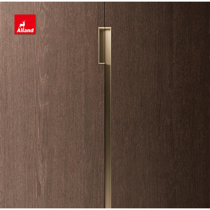 Allandgroup <strong>Slim</strong> Modular Custom Storage Solution for Compact Spaces <strong>Wardrobe</strong> with Elegant Wood Grain Finishes Design - Product Image 4