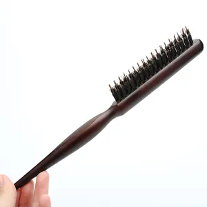 Abeis Wooden Salon Teasing Back Hair Brush Extension Hairdressing Styling Tools Comb