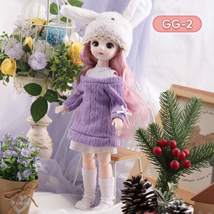 ตุ๊กตา BJD ขนาดเล็ก 30 ซม. 1/6 น่ารัก ขยับข้อต่อได้ พร้อมเสื้อผ้า <span class=keywords><strong>ของ</strong></span>เล่นตุ๊กตาสำหรับเด็กผู้หญิง แต่งตัว DIY <span class=keywords><strong>ของ</strong></span>ขวัญวันเกิด <span class=keywords><strong>ของ</strong></span>เล่นเด็ก - Product Image 2