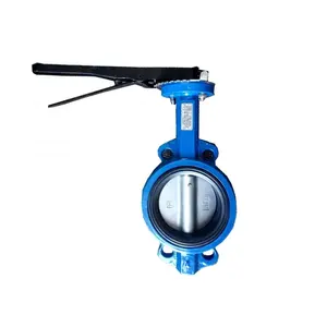 BS 5155 butterfly valve with wafer connection, cBWterline shaft