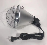 Lampe chauffante infrarouge en verre de quartz étanche, à économie d'énergie, pour éleveuses de poussins et fermes avicoles (vente en gros)