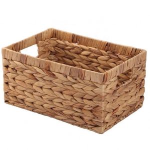 Aufbewahrungskörbe für Regale Weidenkorb Natürlich Gewebter Rattankorb Hersteller Hoher Wäschekorb Rund Mit Griff Körbe15 - Product Image 6