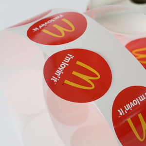Stiker Logo nama merek pabrik murah dan dengan perekat permanen pengiriman waktu pendek - Product Image 4