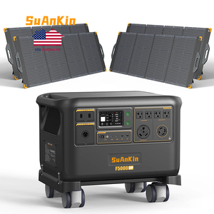 Stations d'alimentation portables de haute capacité 7200W 5120WH, système d'énergie solaire pour usage domestique - Product Image 1