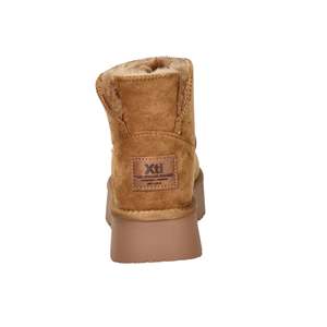 Bottines à plateforme en daim camel Xti Donna pour l'hiver - Product Image 4