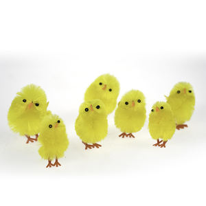 Бесплатный образец BSCI, Новинка <span class=keywords><strong>2026</strong></span> года, Оптовая продажа, Индивидуальные мини-цыплята из синели, Прямые поставки с фабрики, Пасхальный подарок для домашнего декора - Product Image 4