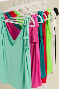 Camiseta sin Mangas con Tirantes Cruzados y Lazo en el Hombro, Color Rosa Intenso, para Mujer, Estilo Casual, Holgada, para Verano, Playa o Vacaciones - Product Image 3