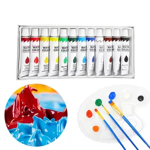 Wholesale High Quality Water-Resistant Acrylic Paint Metallic Colours for Wall Painting Artists' Coating Pigment